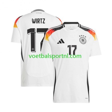 Duitsland Florian Wirtz 17 Thuis Shirt EK 2024